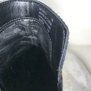 alayna slouch suede bootie